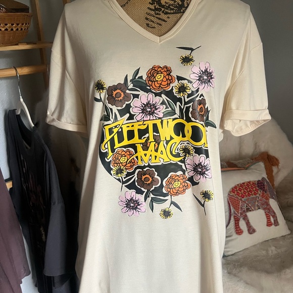 Fleetwood Mac Cream Graphic Tee - Picture 1 of 3